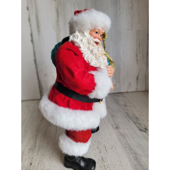 Clothtique possible dreams giddy up Santa Claus Xmas figure decor - Picture 3 of 7